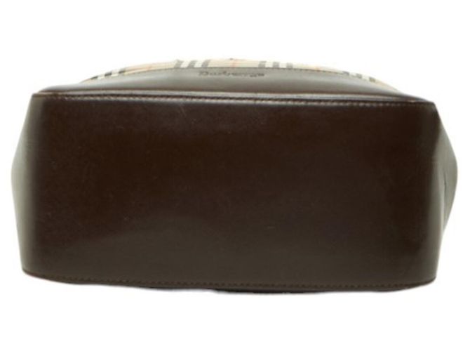 Borsa Tote Burberry Nova Check Shadow Horse Marrone - vista 3