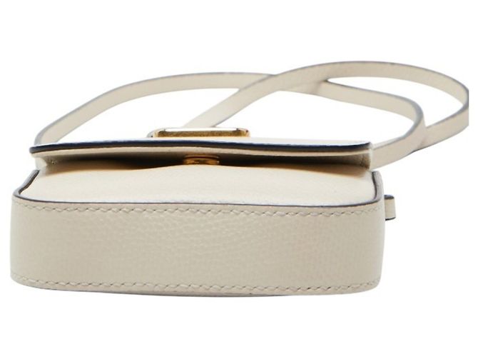 Borsa a tracolla mini Valentino V-logo Signature Pochette Bianco - vista 3