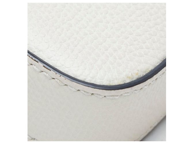 Borsa a tracolla mini Valentino V-logo Signature Pochette Bianco - vista 7