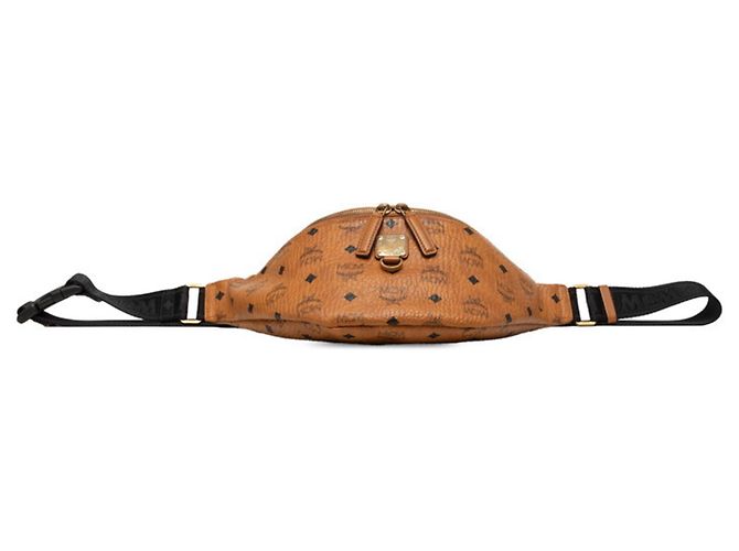 MCM Visetos Crossbody-Tasche Braun - Ansicht 3