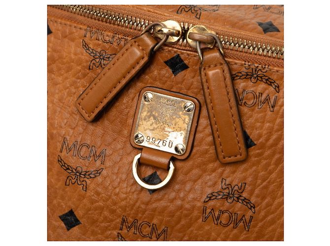 MCM Visetos Crossbody-Tasche Braun - Ansicht 4