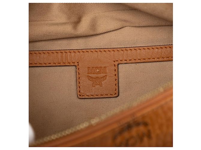 MCM Visetos Crossbody-Tasche Braun - Ansicht 8
