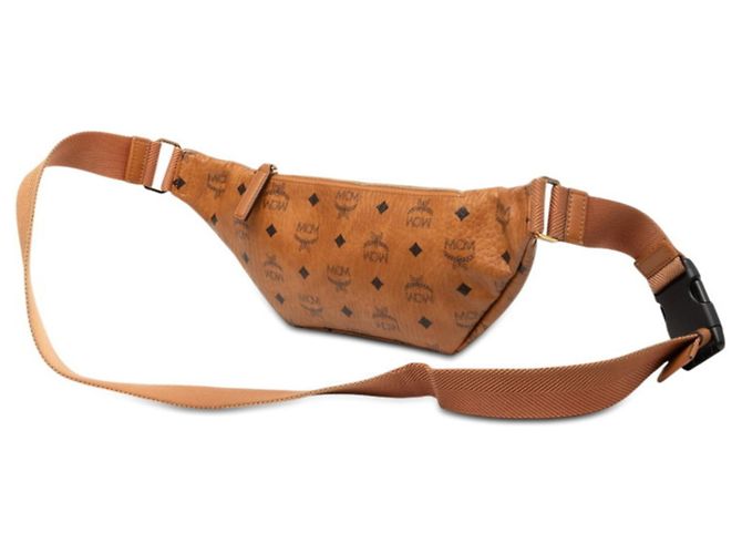MCM Visetos Monogram Umhängetasche Braun - Ansicht 2