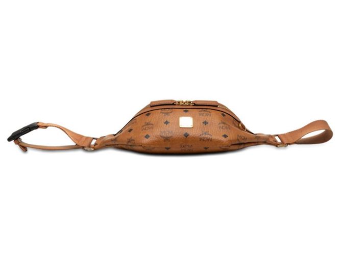 MCM Visetos Monogram Umhängetasche Braun - Ansicht 3