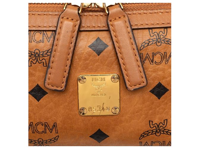 MCM Visetos Monogram Umhängetasche Braun - Ansicht 4