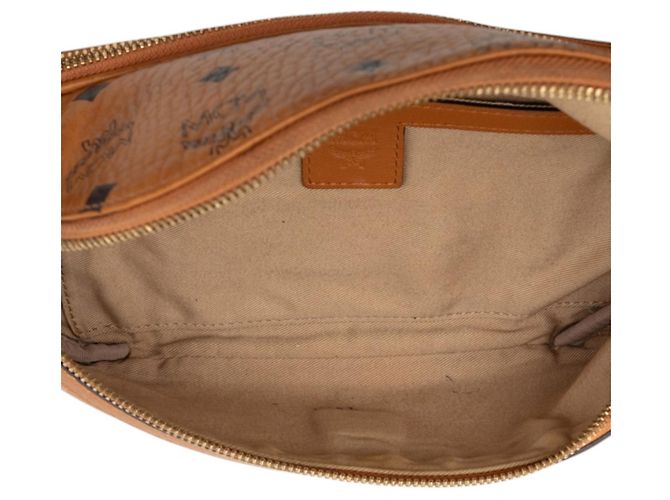 MCM Visetos Monogram Umhängetasche Braun - Ansicht 5