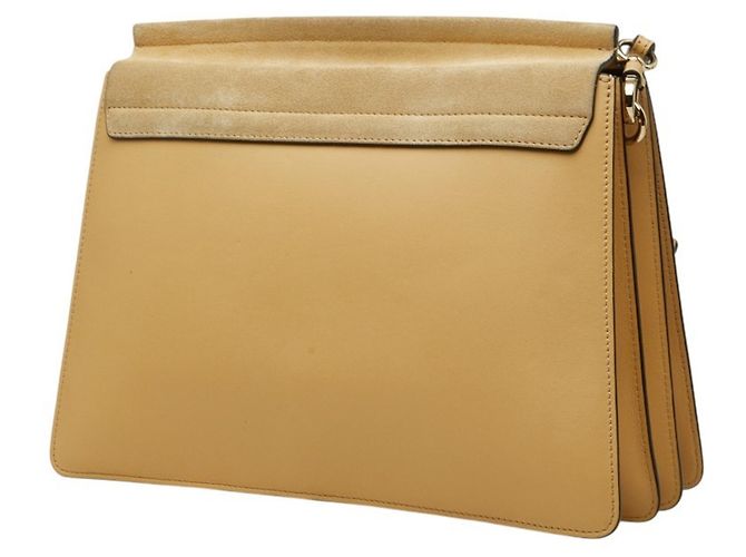 Borsa a tracolla Chloé Chloe Faye Beige - vista 2