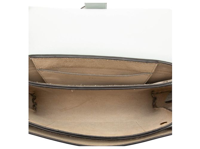 Borsa a tracolla Chloé Faye Marrone Blu - vista 4