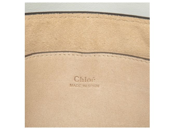 Borsa a tracolla Chloé Faye Marrone Blu - vista 5