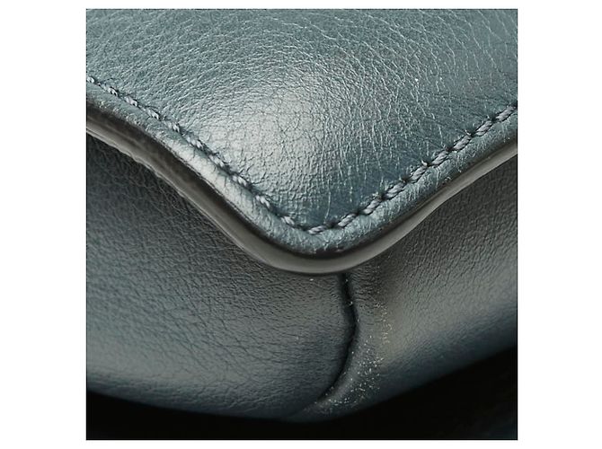 Bolsa de ombro Chloé Chloe Faye em couro camurça cinza Marrom - vista 5