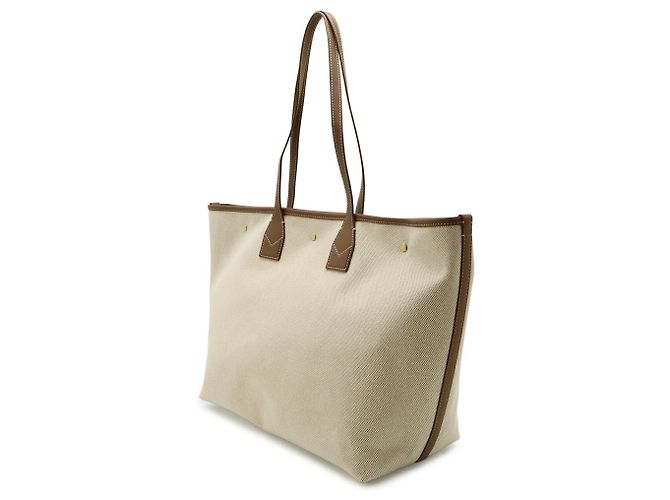 Borsa Tote rotonda BURBERRY Marrone - vista 3