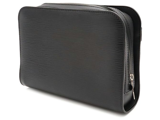 Louis Vuitton Epi Oche Second Bag Clutch Nero - vista 3