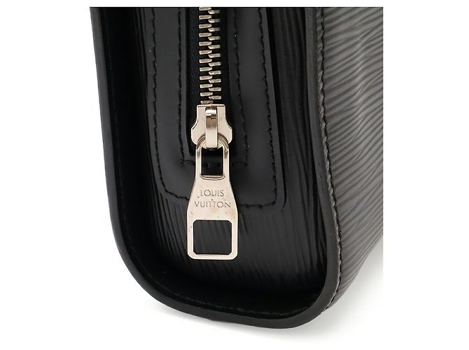 Louis Vuitton Epi Oche Second Bag Clutch Nero - vista 5