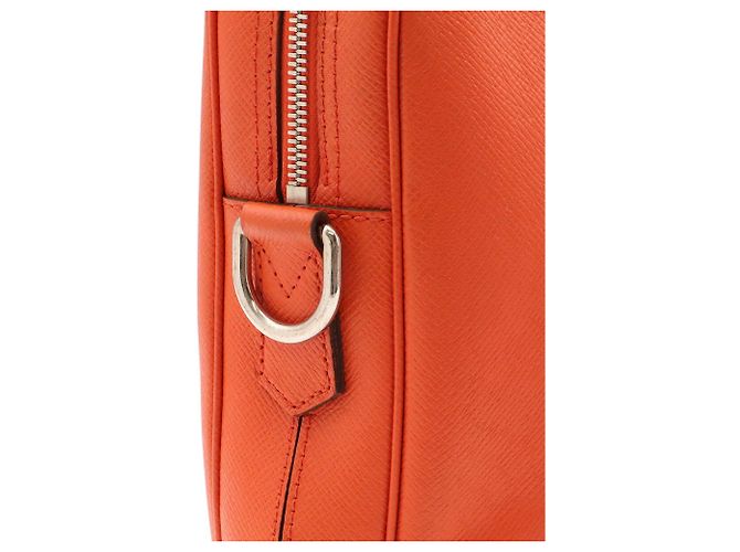 Borsa Louis Vuitton Taiga PDV Port Document Voyage PM Arancione - vista 7