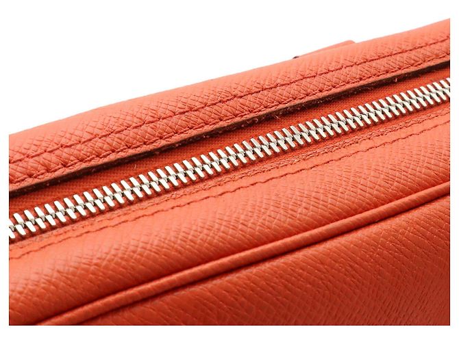 Borsa Louis Vuitton Taiga PDV Port Document Voyage PM Arancione - vista 8