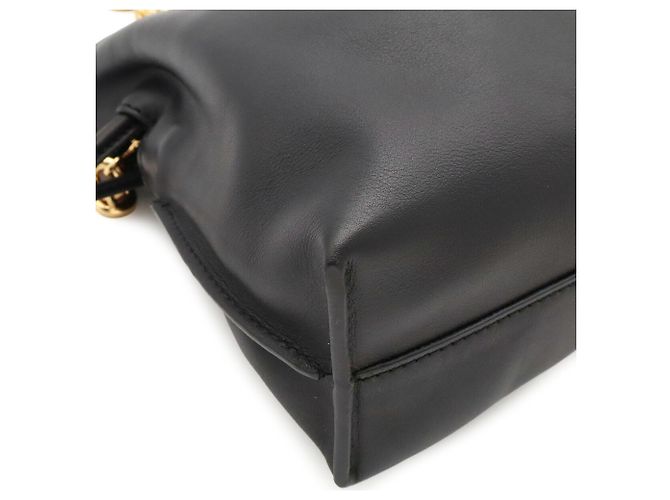 Borsa a tracolla Loewe Flamenco Anagram Donut Chain Nero - vista 4