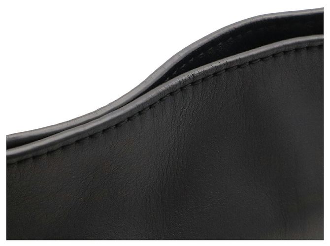 Borsa a tracolla Loewe Flamenco Anagram Donut Chain Nero - vista 7
