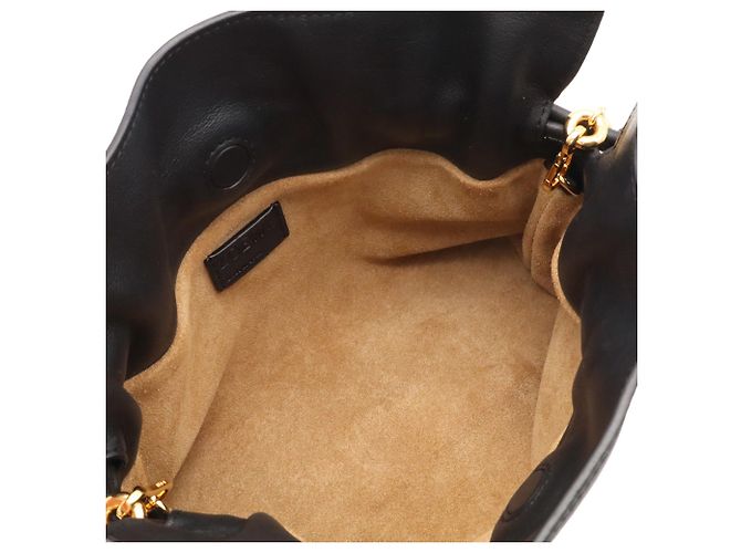 Borsa a tracolla Loewe Flamenco Anagram Donut Chain Nero - vista 8