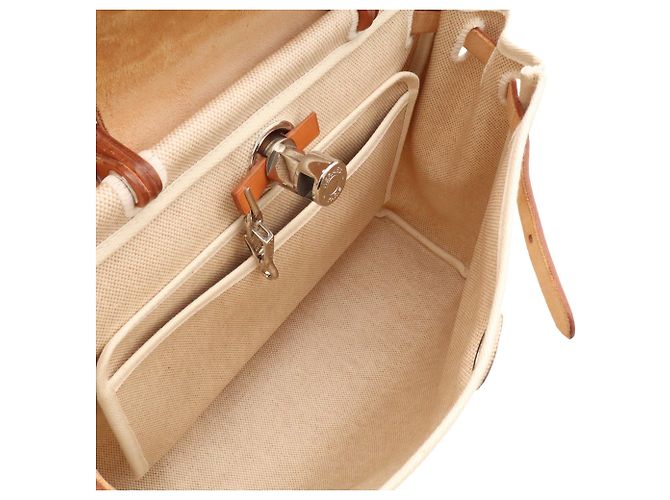 Hermès Borsa a mano/Borsa a tracolla Hermes Herbag PM Nero - vista 9