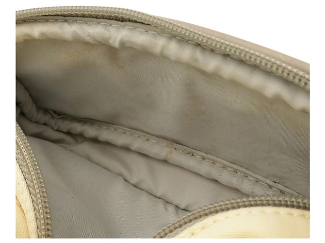 Mochila Chanel Sport Line Coco Mark Castaño Negro Crudo Amarillo - vista 9