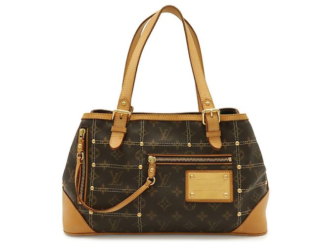 Saco Tote LOUIS VUITTON Monogram Rivet Marrom Monograma - vista 2