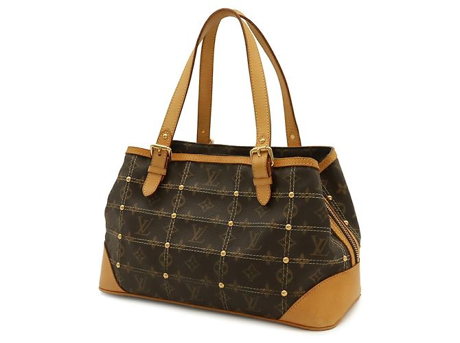 Saco Tote LOUIS VUITTON Monogram Rivet Marrom Monograma - vista 3