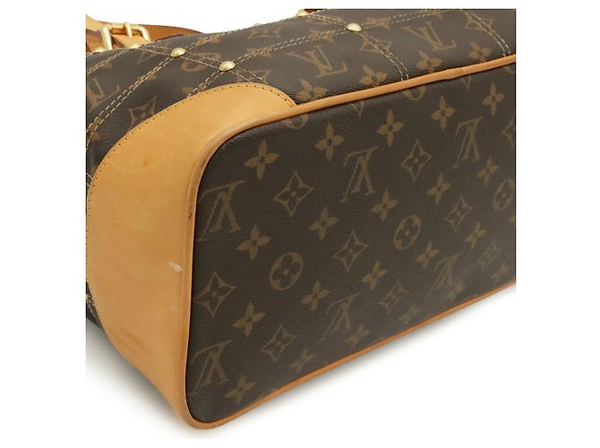Saco Tote LOUIS VUITTON Monogram Rivet Marrom Monograma - vista 4