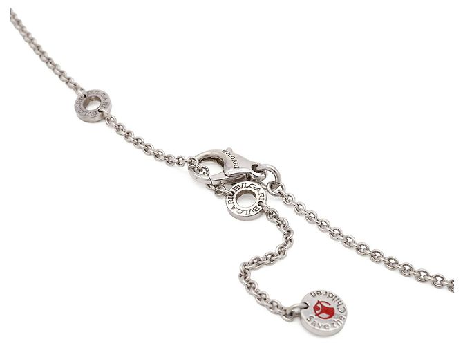 Bulgari Collar Bvlgari B-zero1 Save the Children Negro Plata - vista 6