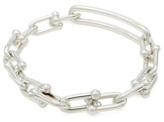Autre Marque Bracciale Tiffany HardWear a maglie medie Argento - vista 3