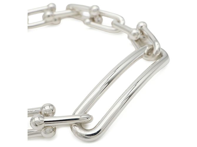 Autre Marque Bracciale Tiffany HardWear a maglie medie Argento - vista 4