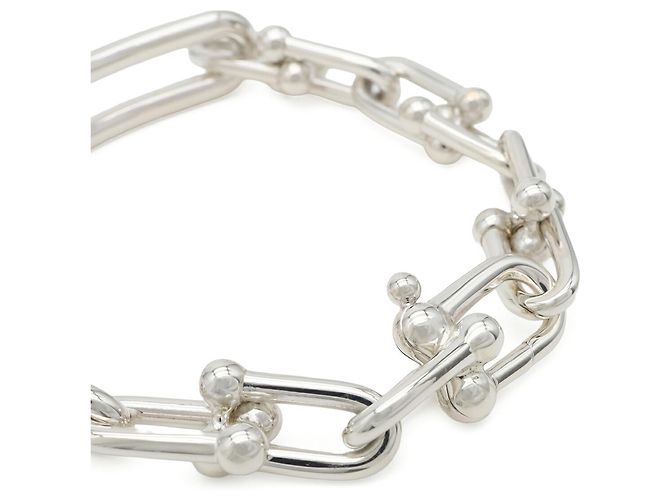 Autre Marque Bracciale Tiffany HardWear a maglie medie Argento - vista 5
