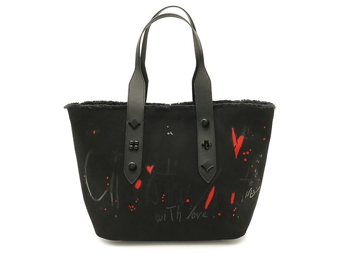 Borsa Tote Media Christian Louboutin Frangibus - vista 2