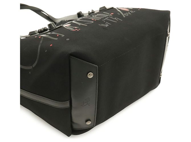 Borsa Tote Media Christian Louboutin Frangibus - vista 4