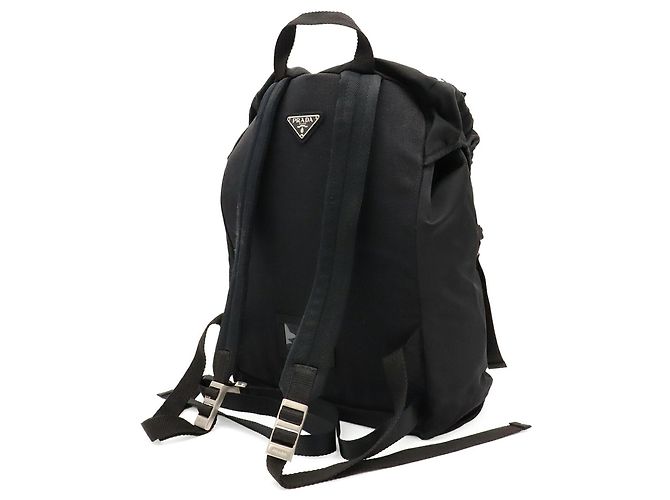 Sac à dos Prada Triangle en Black Noir - vue 3