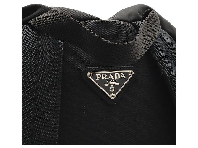 Sac à dos Prada Triangle en Black Noir - vue 6
