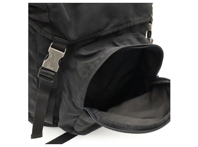 Sac à dos Prada Triangle en Black Noir - vue 7