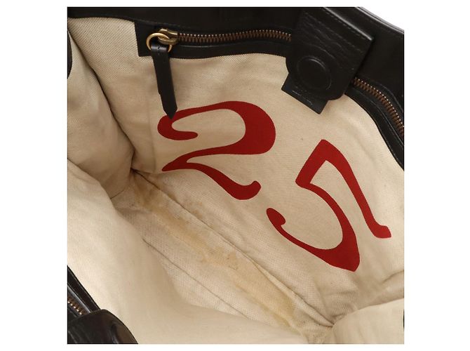 Borsa Tote Gucci GG Supreme Tiger Nero Beige Cachi - vista 7