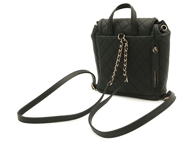 Chanel CC Filigree Coco Mark Backpack Black - view 3