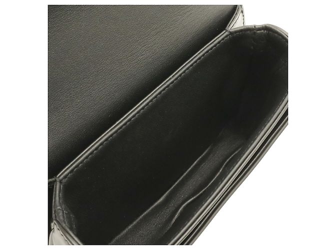 Céline Bolsa de Ombro Celine Triomphe Mini Buzas Preto - vista 9