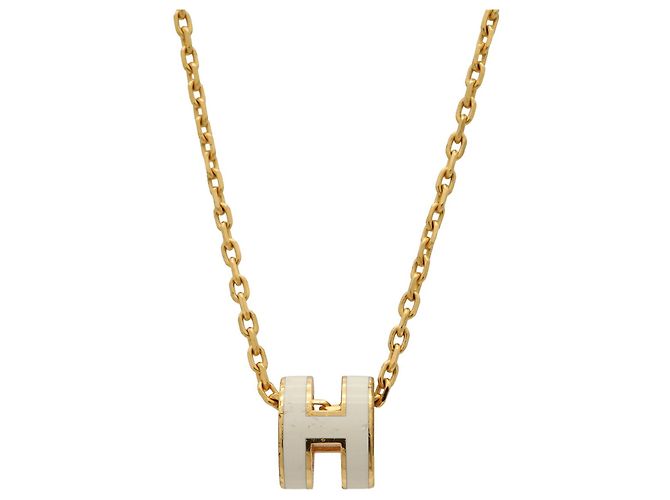 Hermès HERMES Mini Pop H Halskette Collier Golden - Ansicht 2