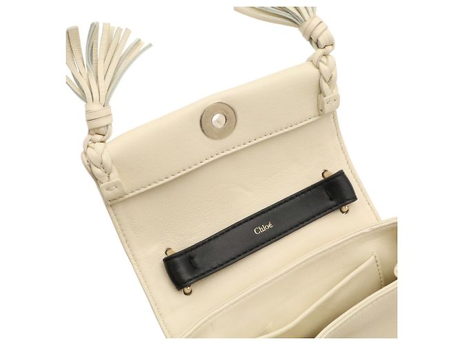 Bolso Chloé Penelope Mini Crudo - vista 9