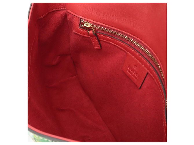 Borsa a tracolla/Pochette Gucci GG Blooms Supreme Rosso Blu Multicolore Beige - vista 9
