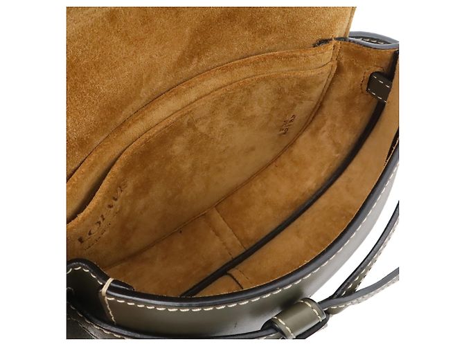 Bolso riñonera Loewe Mini Gate Caqui - vista 7
