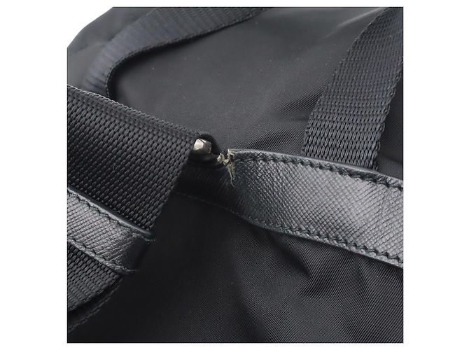 Mochila Prada Triangle Negro - vista 10