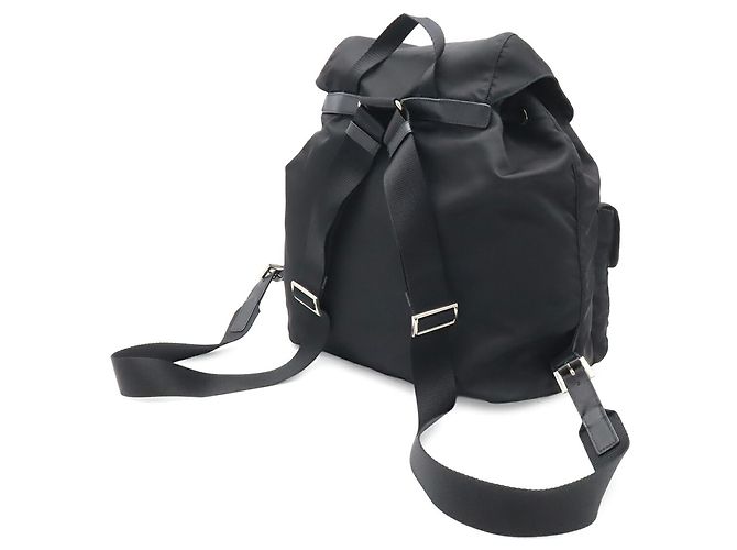 Mochila Prada Triangle Negro - vista 3