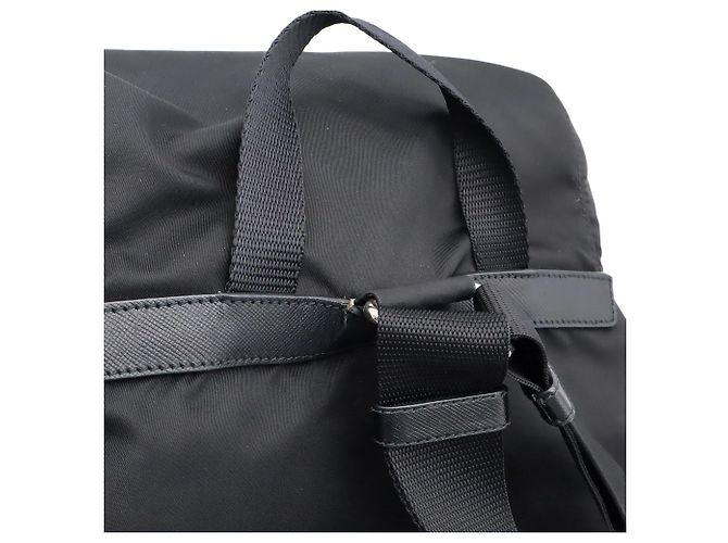 Mochila Prada Triangle Negro - vista 5