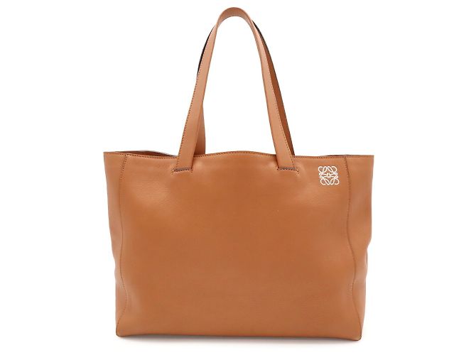 Loewe East West Shopper Tote Bag Gelb Hellbraun Kamel - Ansicht 2