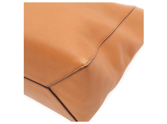 Loewe East West Shopper Tote Bag Gelb Hellbraun Kamel - Ansicht 4