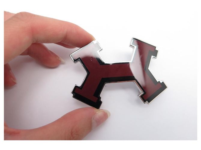Hermès HERMES STREET GÜRTELSCHNALLE 32MM SILBERFARBENES METALL BORDEAUX EMAILLE - Ansicht 9