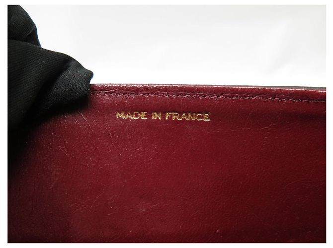 VINTAGE CHANEL CLASSIQUE TIMELESS HANDTASCHE AUS SCHWAREM CHEVRON-LEDER Schwarz - Ansicht 14